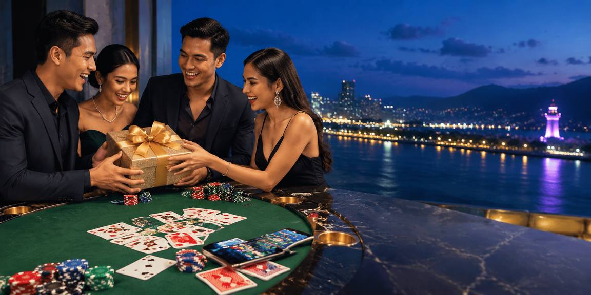 Baccarat, Roulette dan Blackjack dengan Pemain Sebenar